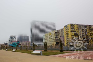 Аквапарк в районе озера Ардагани. 2015 г.