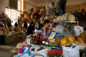 Продуктовый рынок "Парехи" в Батуми. Продукты домашнего приготовления