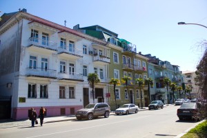 Район парка 6 мая в Батуми